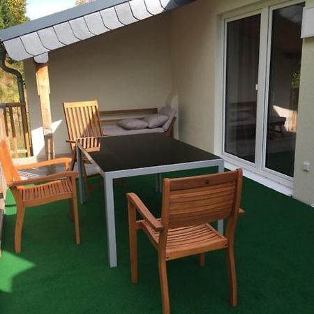 Dachterrassenwohnung - nah am See Biersdorf Exterior foto